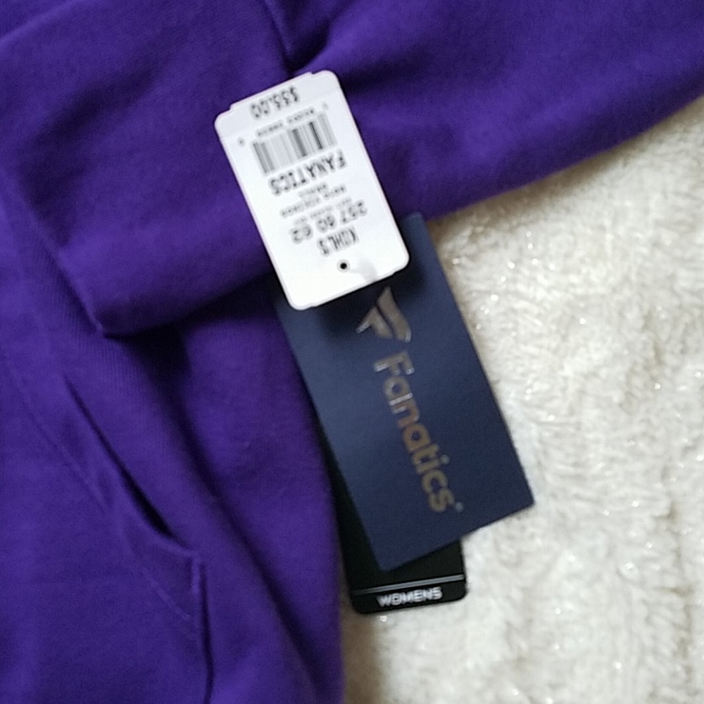 Minnesota Vikings hooded sweatshirt - Picture 8 of 14